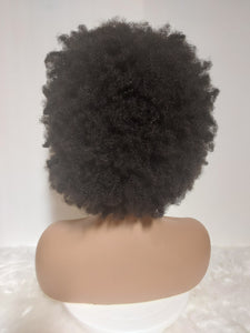 Elegance Style Afro kinky Curly Wig Hair For Black Women